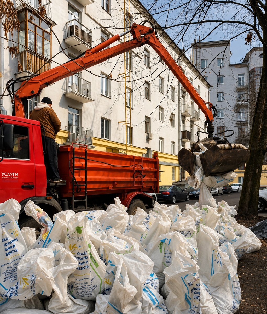 Вывоз строительного мусора после демонтажа